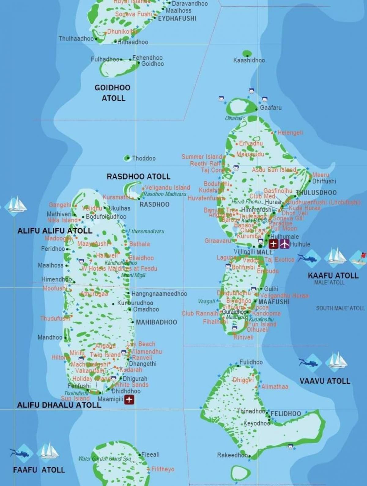 maldives kort capital